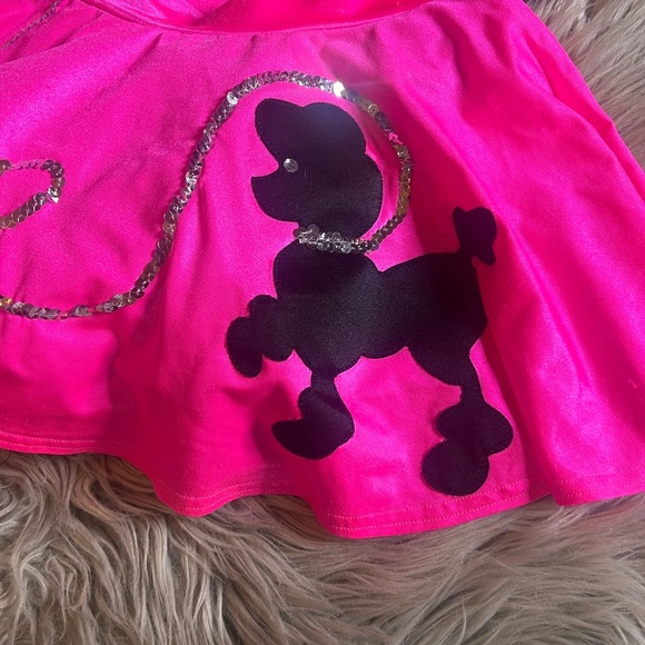 Custom made poodle skirt costume - Picture 3 of 9